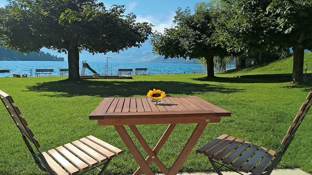 Eine kleine Ecke vollgepackt mit Sonnenschein und Sommerplausch