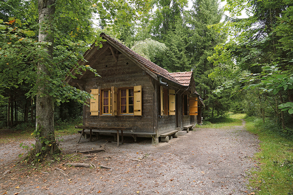 Waldhütten-Romantik pur