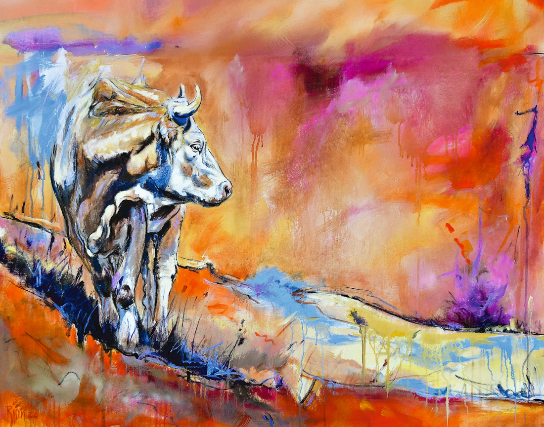 "Mich so frei und wild wie möglich mit dem Pinsel ausleben"