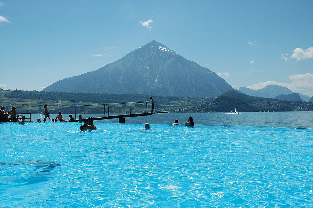 Wo der Pool zum See wird