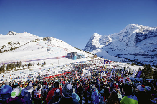Lauberhorn: Skirennen auf der Traditionsstrecke