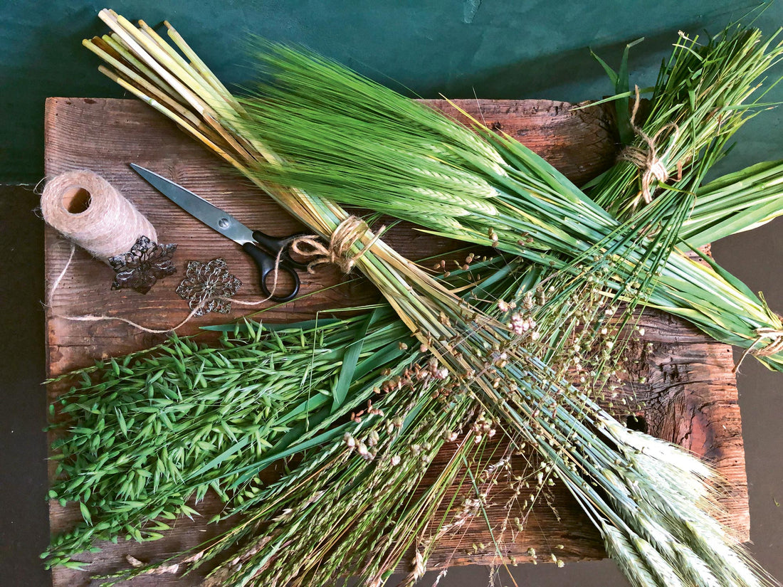 Grasstehstrauss
