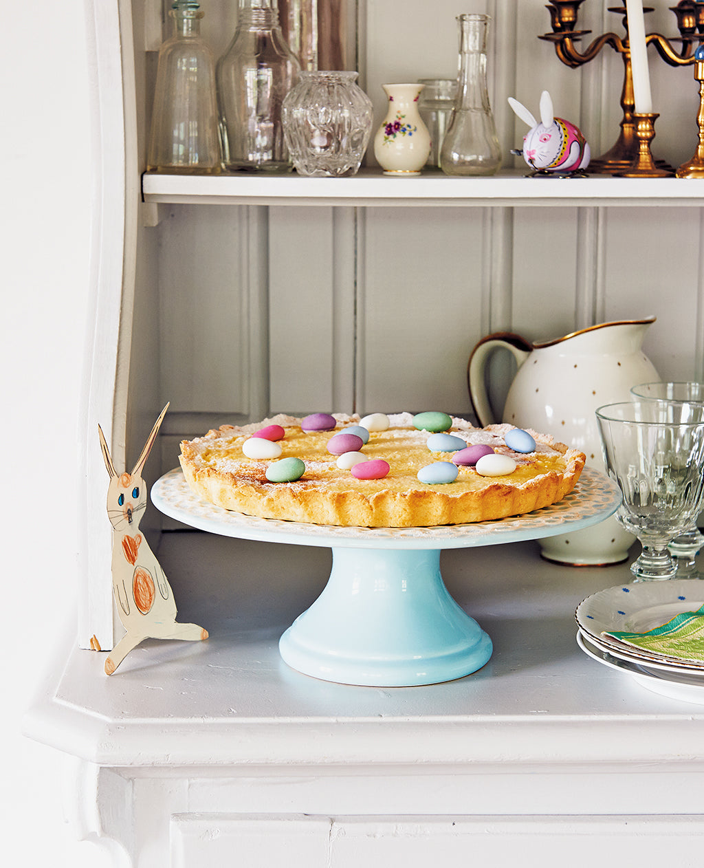 Osterfladen mit Griess