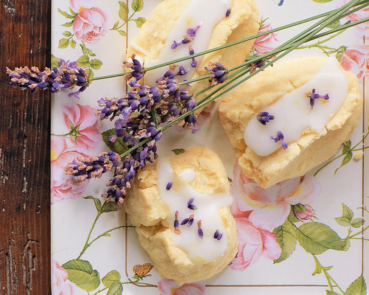 Lavendel-Shortbread