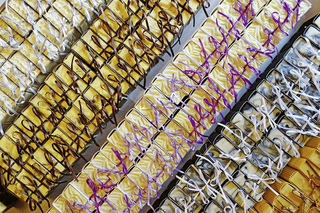 Naturseifen aus sorgfältiger Handarbeit