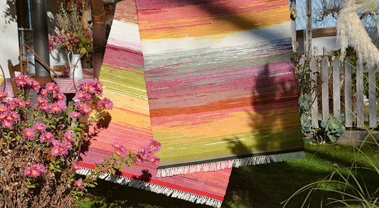 Originelle Flickenteppiche aus Buchen