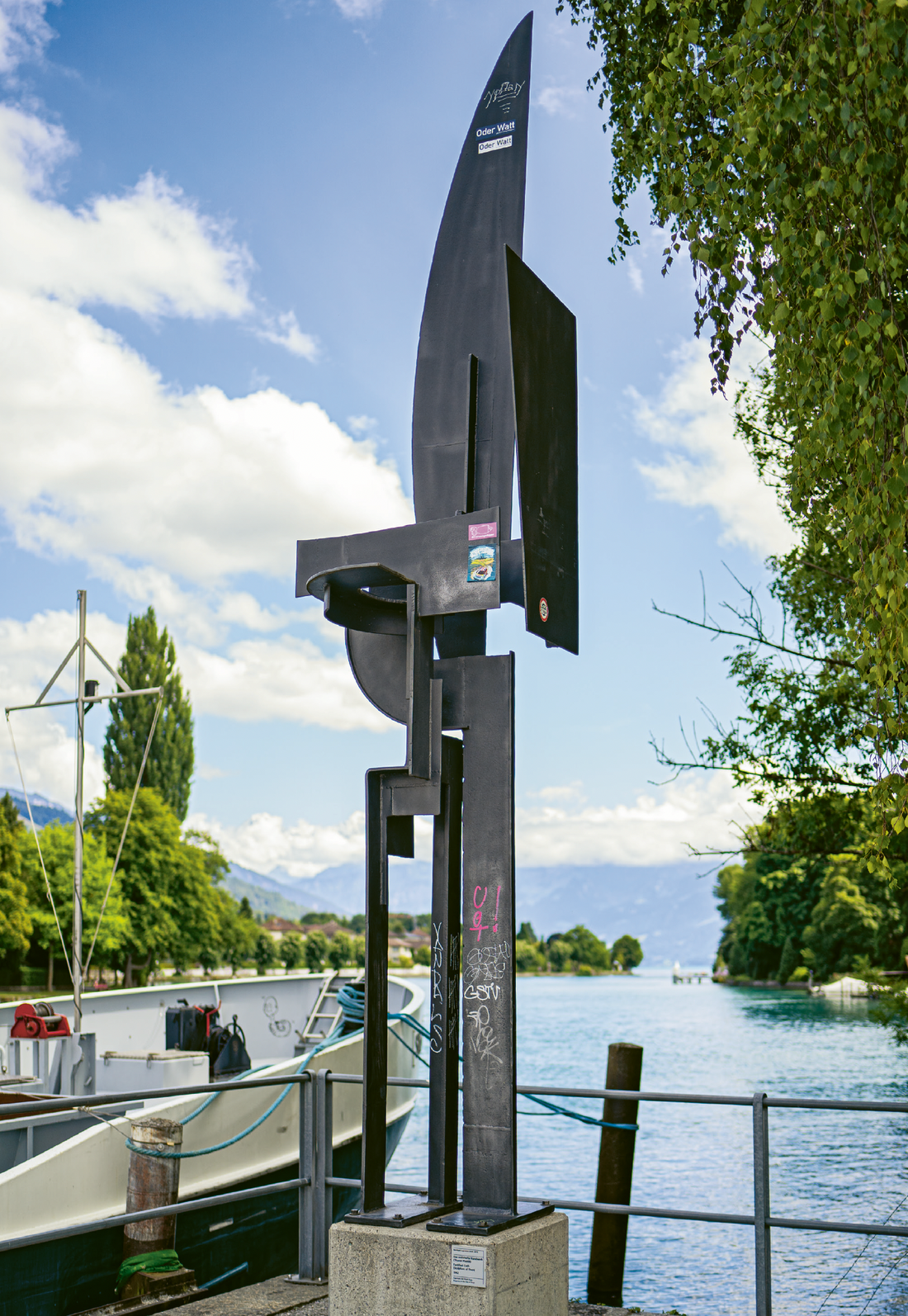 Bernhard  Luginbühl und der Kulturskandal in Thun
