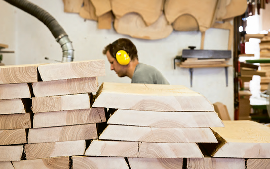 Holz in seinem Element