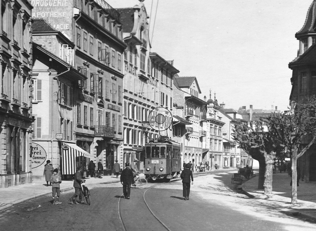 Die Entstehung des Eisenbahnknotenpunkts Thun