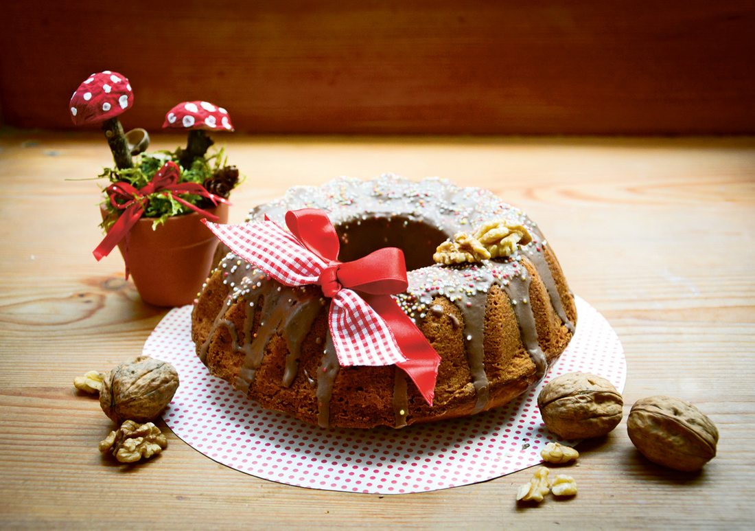Baumnuss-Kuchen