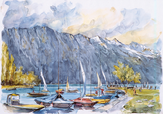 Gustav Ritschard und die Galerie «Altes Küblibad»