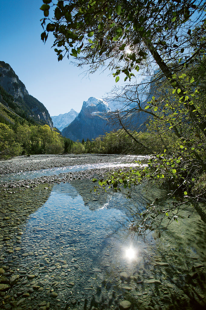 Der Bergkristall der Berner Alpen