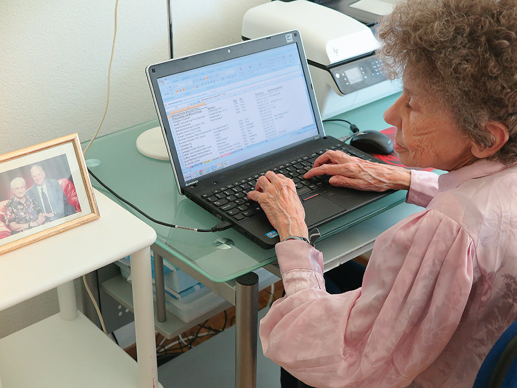 Verena Bohner und der Wandel im Büroalltag