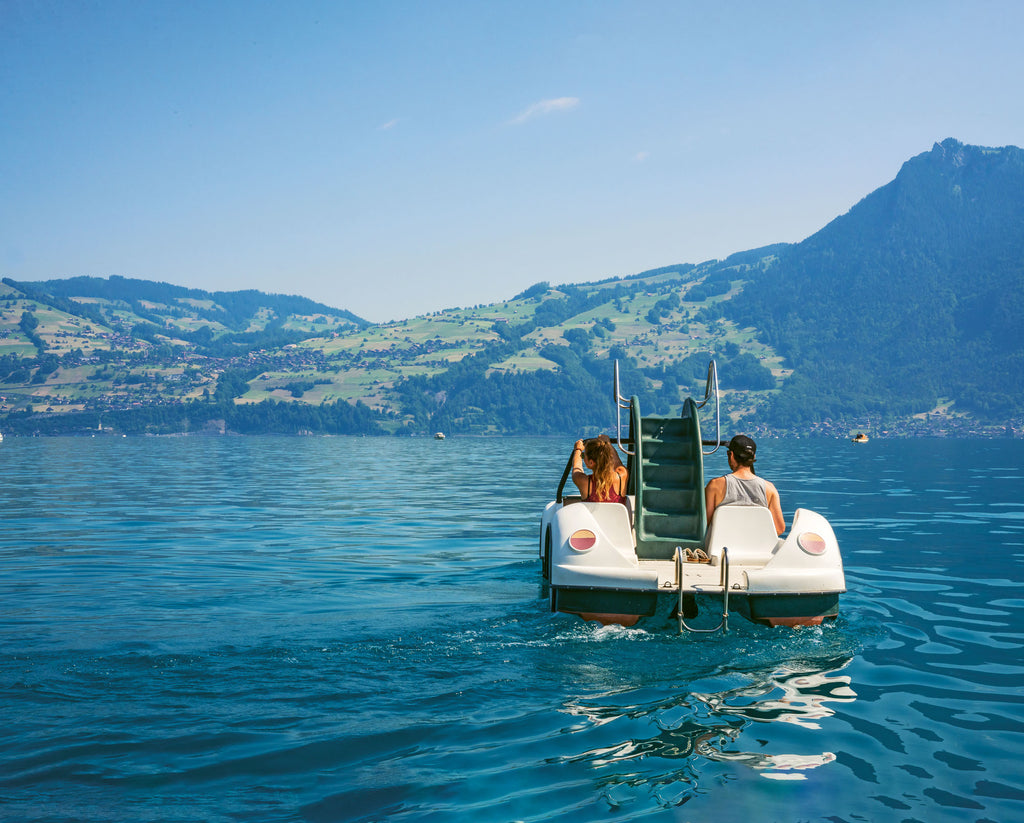 Raus aus dem Alltag und ab aufs Pedalo