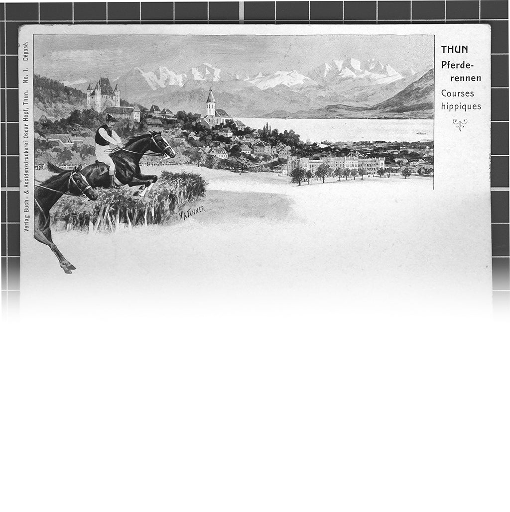 Rainer Maria Rilke am Thuner Concours Hippique