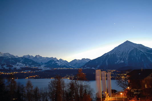Restaurants mit Blick auf den Thunersee