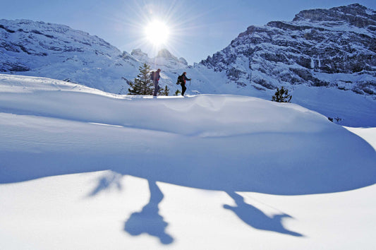 Unterwegs auf weissen Pfaden