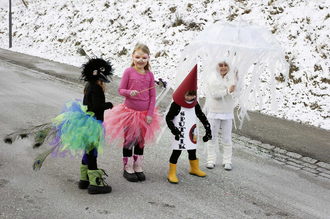 Fasnachtskostüm Pfau