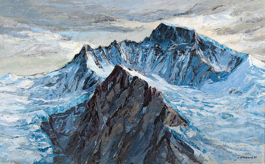 Bergmalerei als Kraft der Ruhe